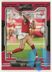 2021 Panini Playbook Trey Lance RC #103 49ers North Dakota